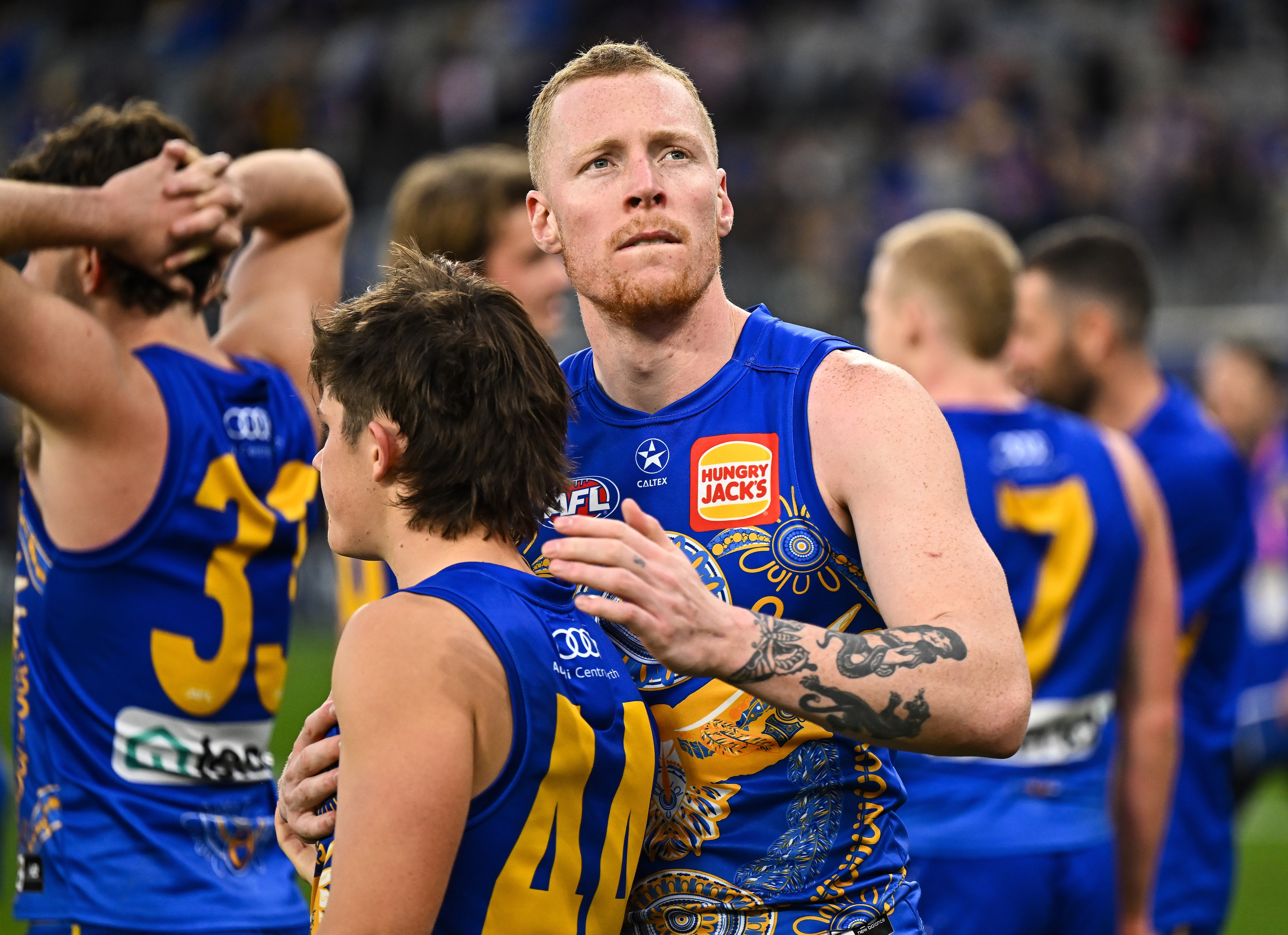 'They're really backing me in': Belief building as Eagles ruck comes of age