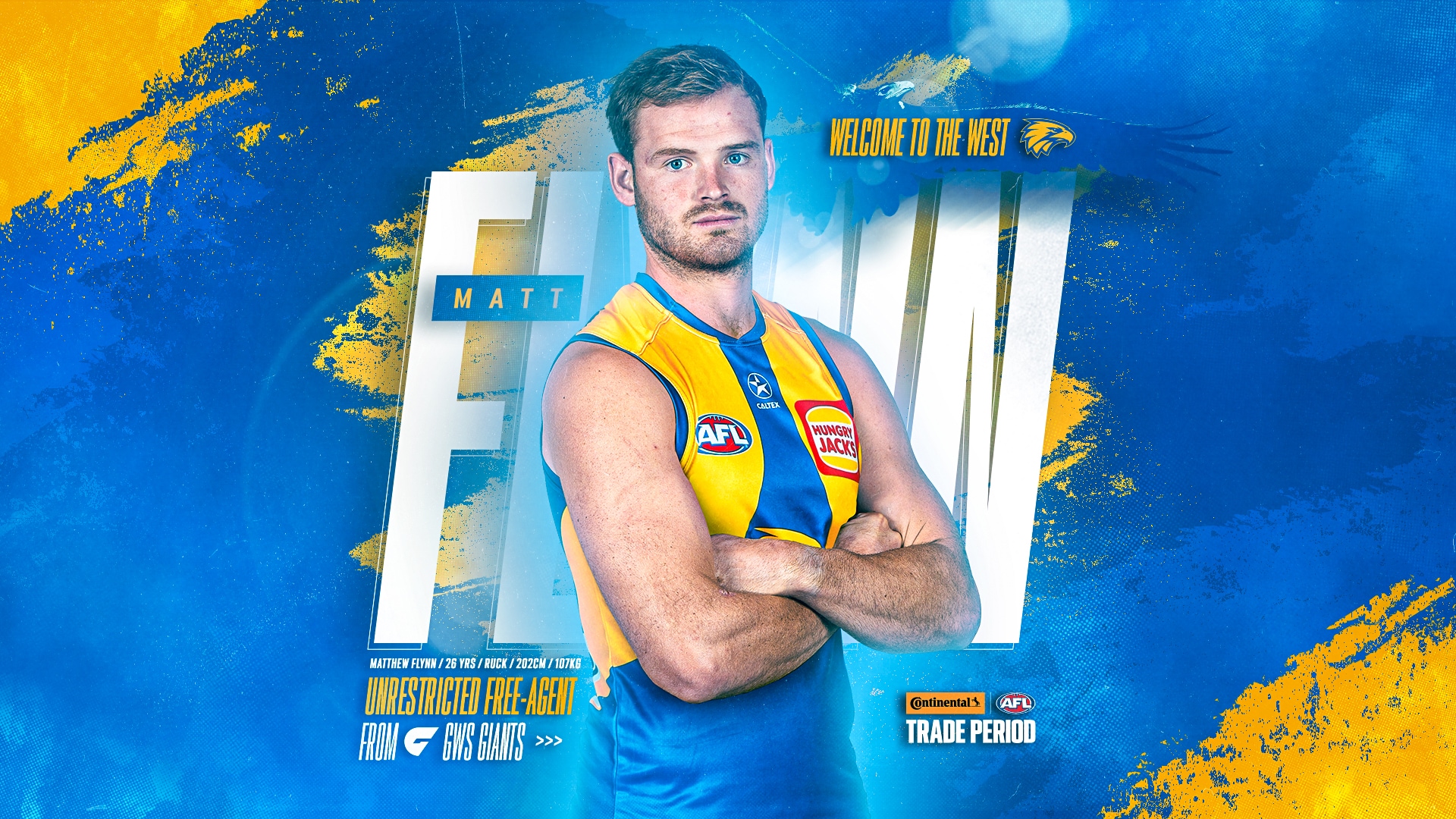 In like Flynn! Big man lands at West Coast