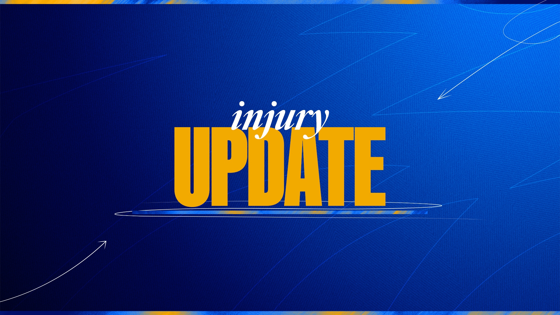 Pre-season Injury Update