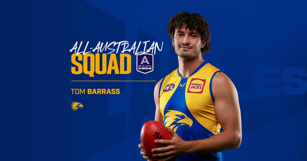West Coast star earns AllAustralian squad selection