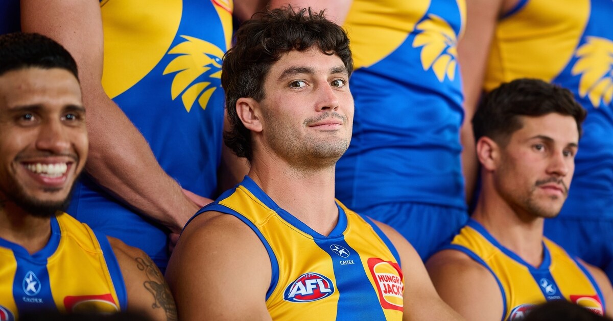 AFL 2024 Media - West Coast Team Photo Day