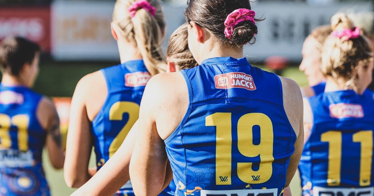 AFLW Training Gallery First Nations Guernsey
